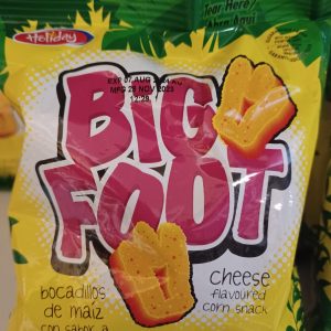 Big Foot cheese and corn flavour