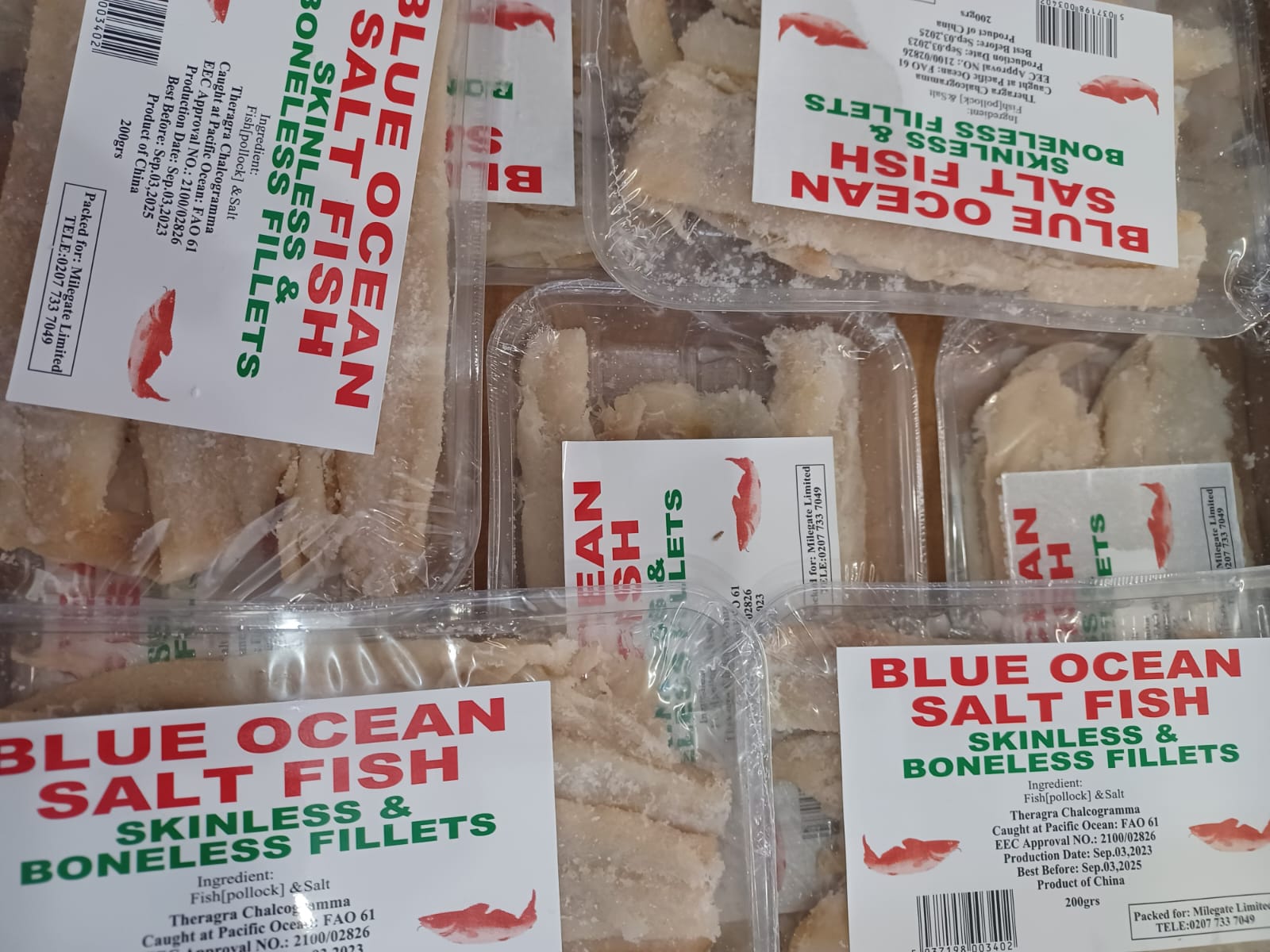 Blue Ocean Salt Fish