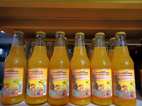 Hairoun Cocktail drink in a glass bottle