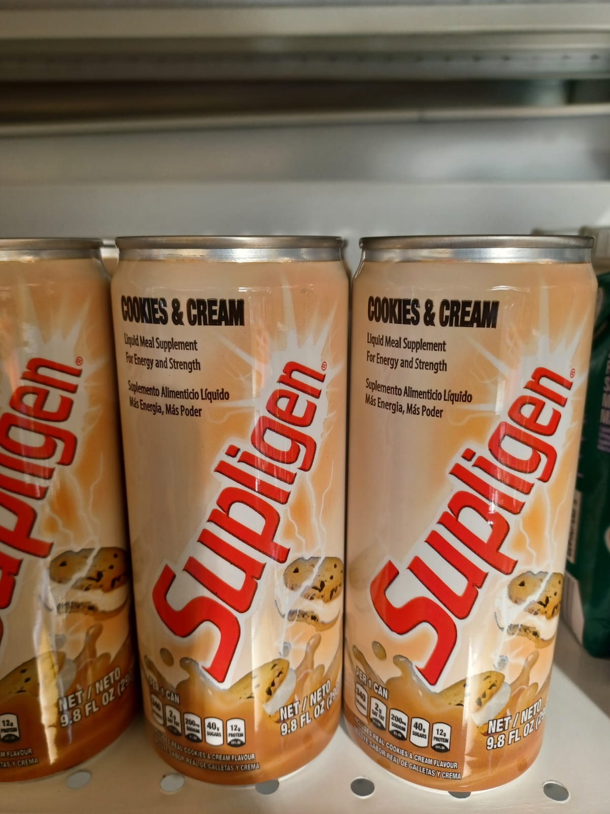 Cookie and Cream Supligen drink