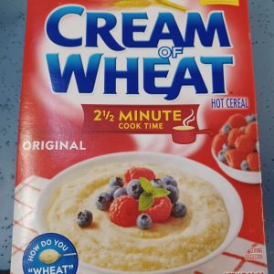 Cream of Wheat is a porridge