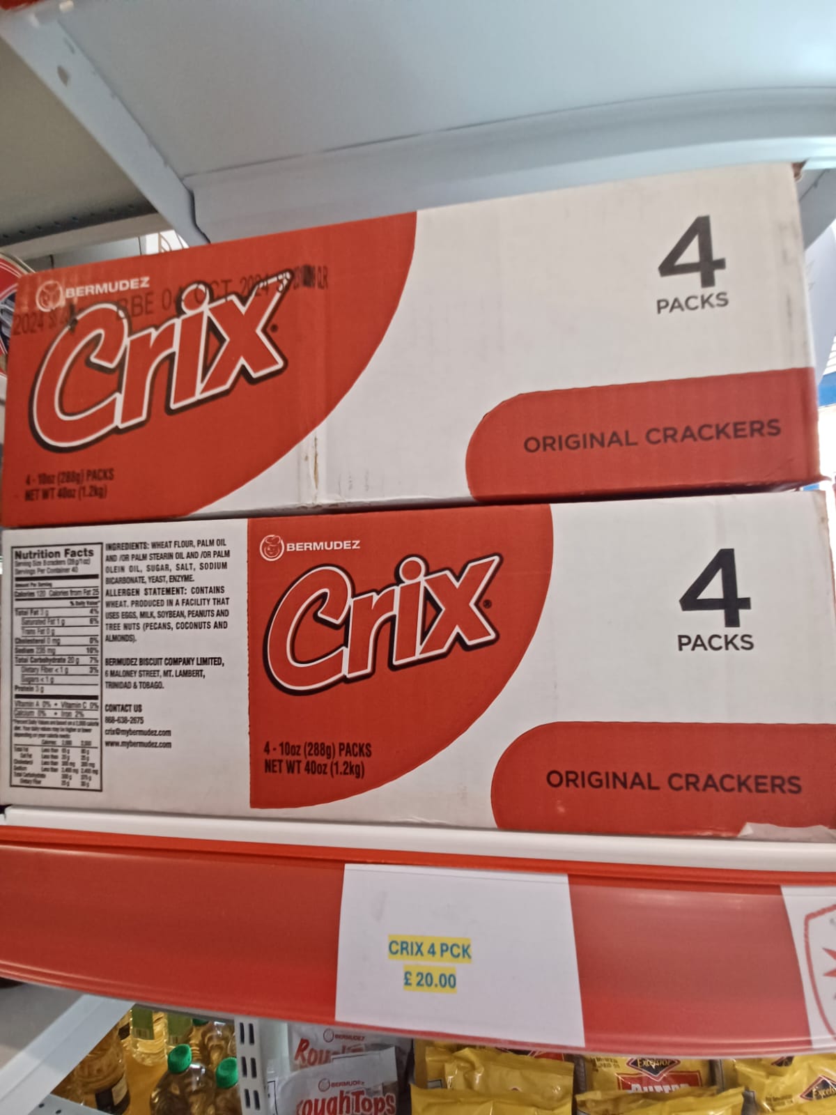 Crix a name for biscuit