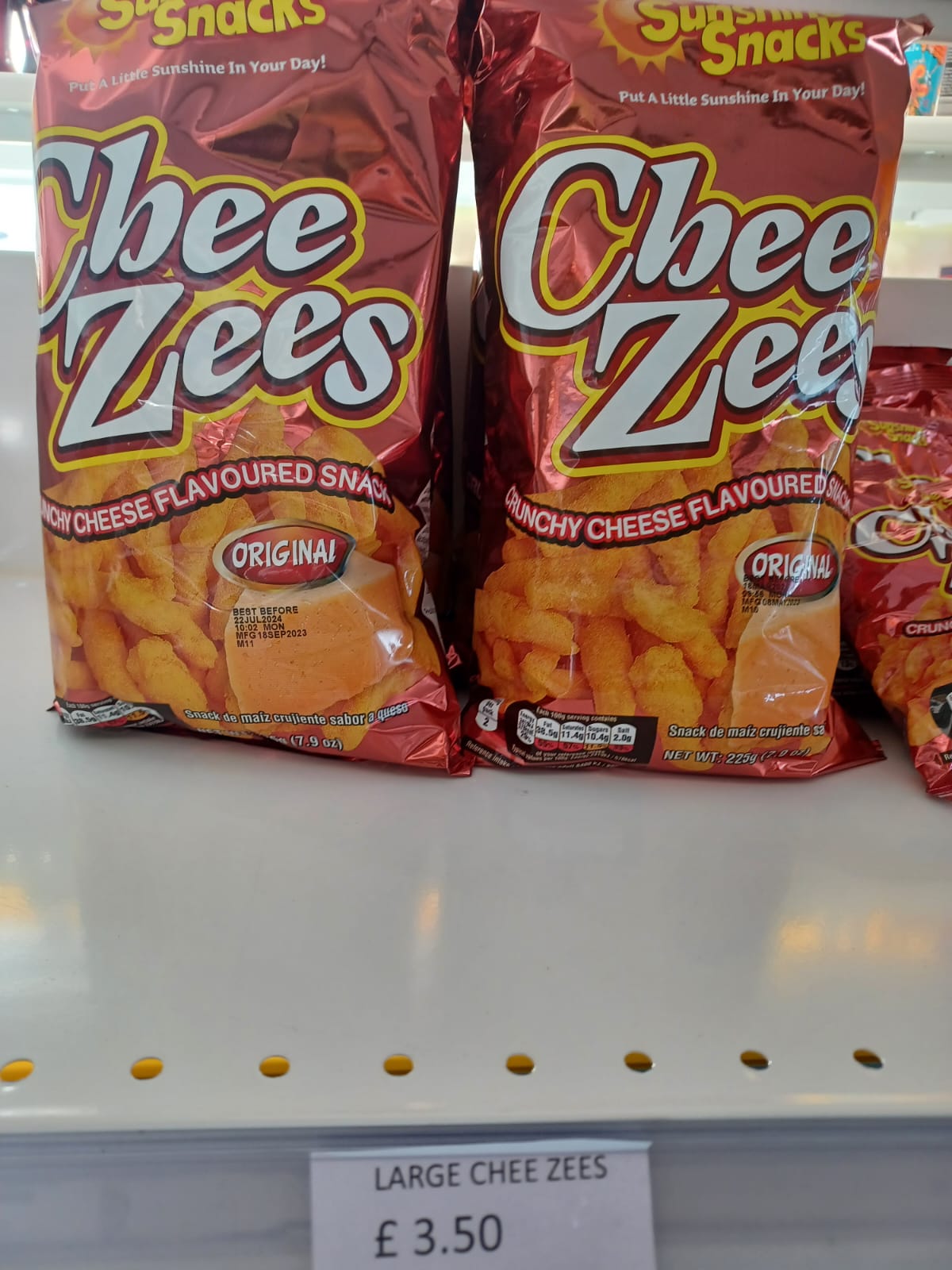 Large Chee Zees