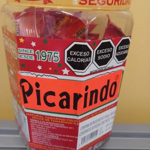 Sweet in a red packaging call Picarindo