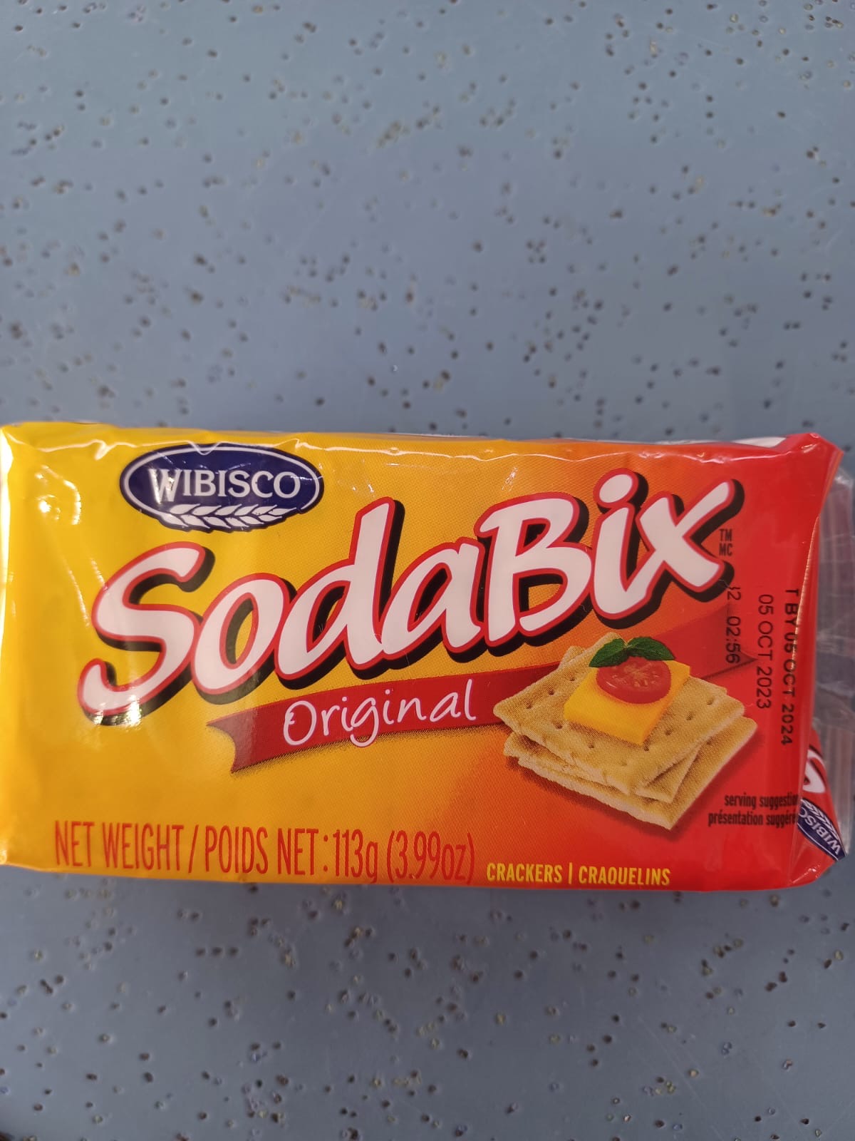 SodaBix is a plain biscuit